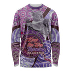 Personalised Australia Koala NAIDOC 2024 Long Sleeve Shirt Keep the Fire Burning