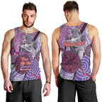 Personalised Australia Koala NAIDOC 2024 Men Tank Top Keep the Fire Burning