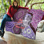 Personalised Australia Koala NAIDOC 2024 Quilt Keep the Fire Burning