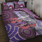 Personalised Australia Koala NAIDOC 2024 Quilt Bed Set Keep the Fire Burning