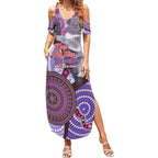 Personalised Australia Koala NAIDOC 2024 Summer Maxi Dress Keep the Fire Burning