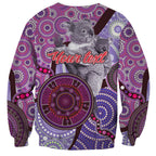 Personalised Australia Koala NAIDOC 2024 Sweatshirt Keep the Fire Burning