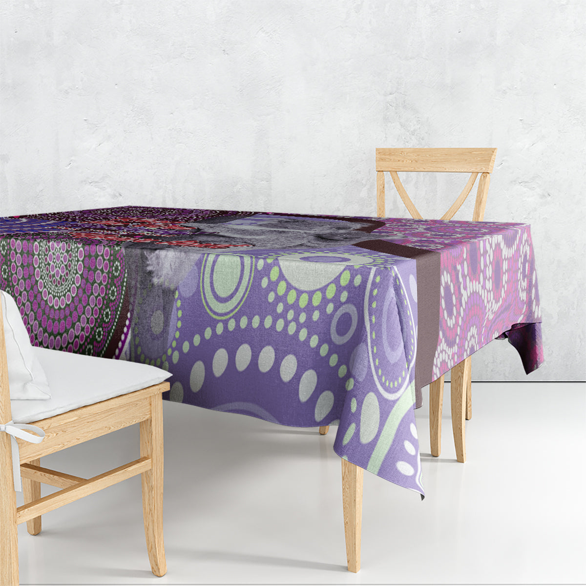 Personalised Australia Koala NAIDOC 2024 Tablecloth Keep the Fire Burning