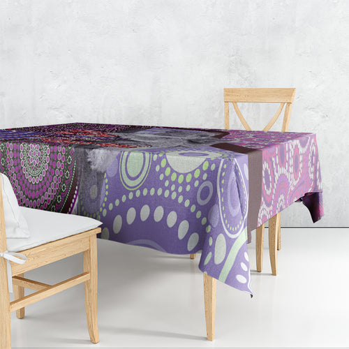 Personalised Australia Koala NAIDOC 2024 Tablecloth Keep the Fire Burning