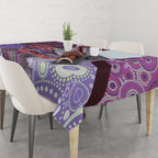 Personalised Australia Koala NAIDOC 2024 Tablecloth Keep the Fire Burning