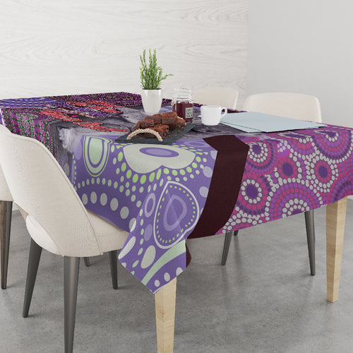 Personalised Australia Koala NAIDOC 2024 Tablecloth Keep the Fire Burning
