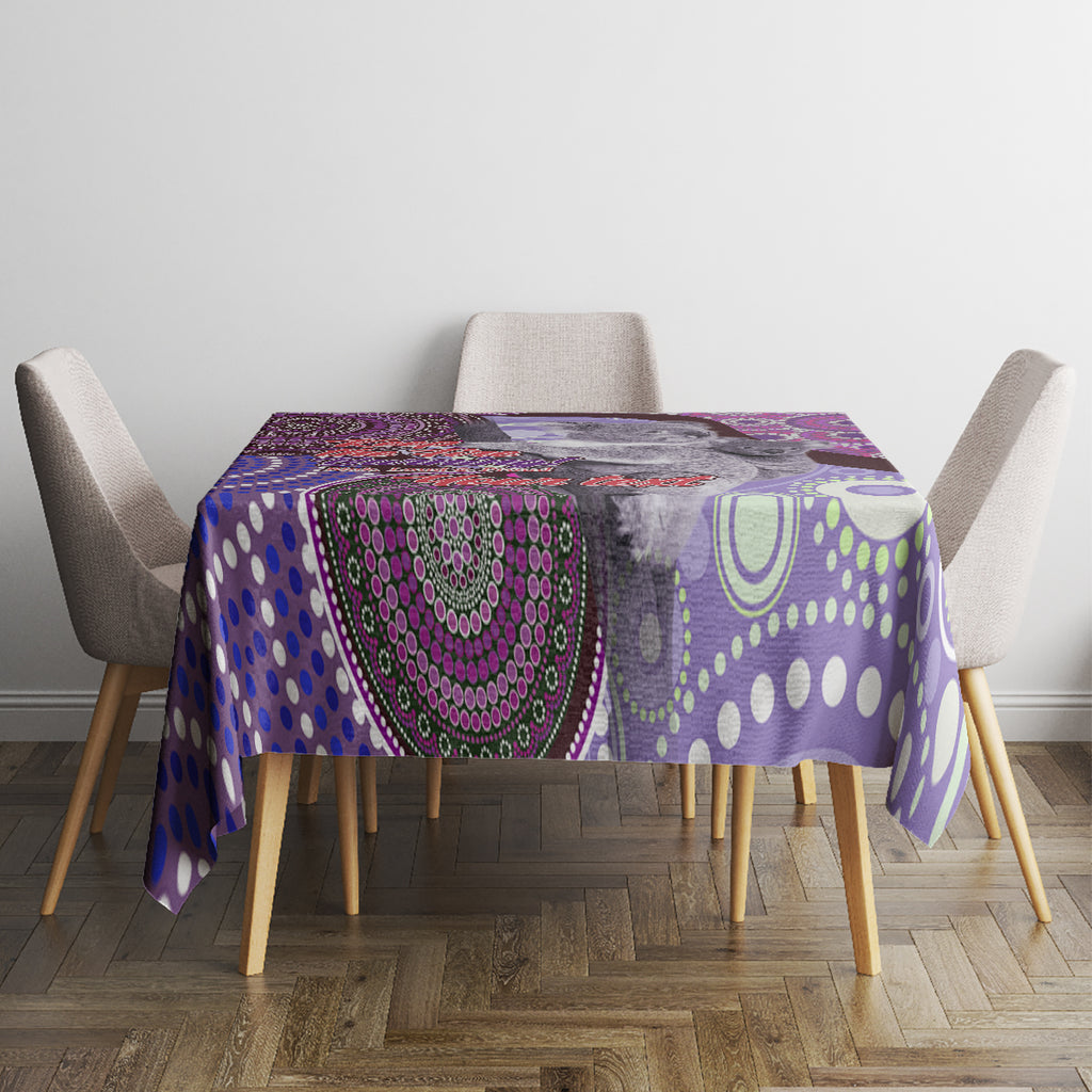 Personalised Australia Koala NAIDOC 2024 Tablecloth Keep the Fire Burning