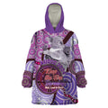 Personalised Australia Koala NAIDOC 2024 Wearable Blanket Hoodie Keep the Fire Burning
