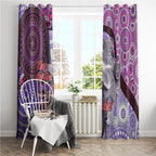 Personalised Australia Koala NAIDOC 2024 Window Curtain Keep the Fire Burning