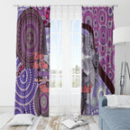 Personalised Australia Koala NAIDOC 2024 Window Curtain Keep the Fire Burning
