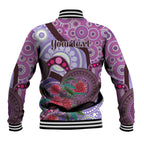 Personalised Australia NAIDOC 2024 Baseball Jacket Keep the Fire Burning Hakea Flowers