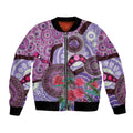 Personalised Australia NAIDOC 2024 Bomber Jacket Keep the Fire Burning Hakea Flowers