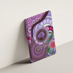 Personalised Australia NAIDOC 2024 Canvas Wall Art Keep the Fire Burning Hakea Flowers