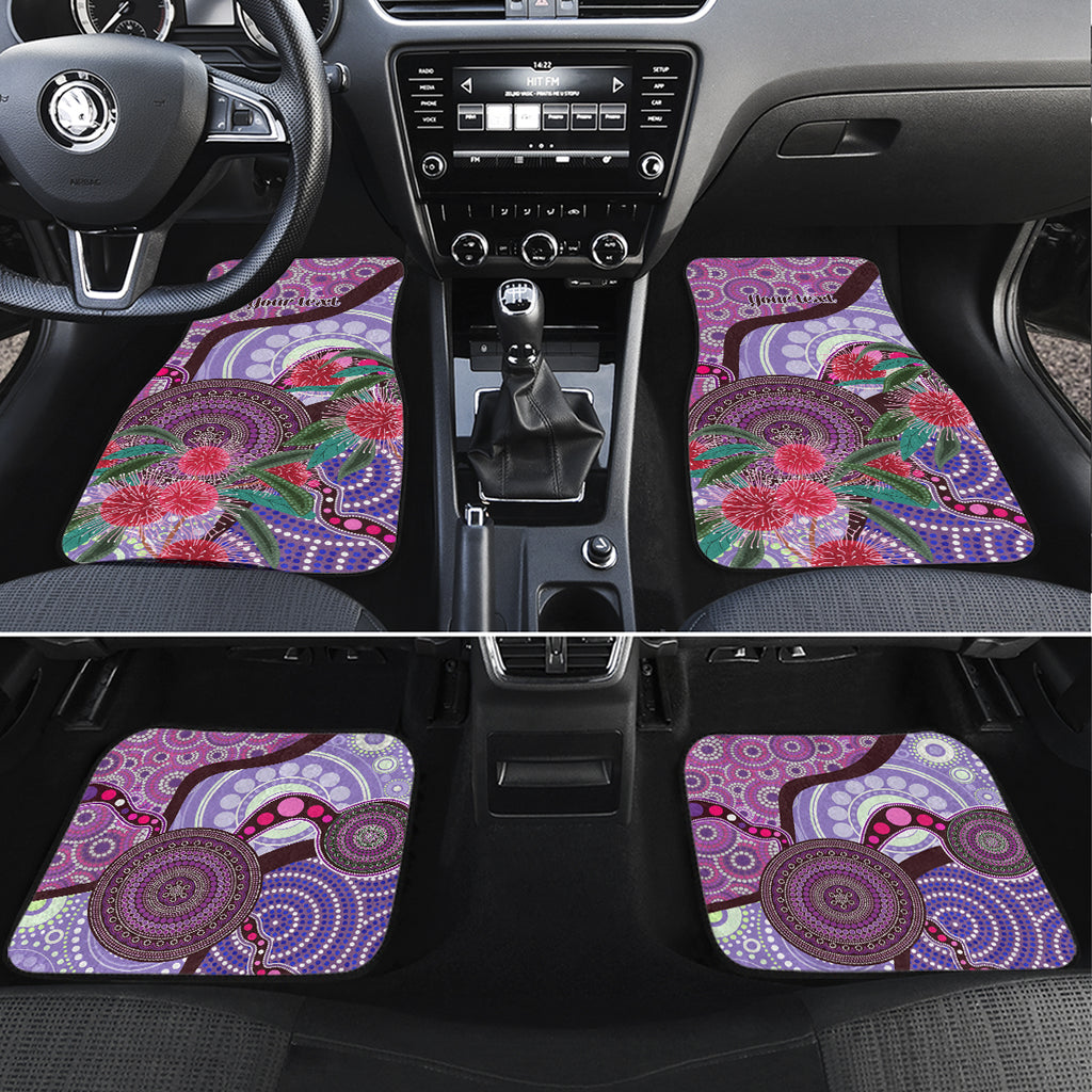 Personalised Australia NAIDOC 2024 Car Mats Keep the Fire Burning Hakea Flowers