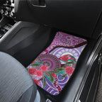 Personalised Australia NAIDOC 2024 Car Mats Keep the Fire Burning Hakea Flowers