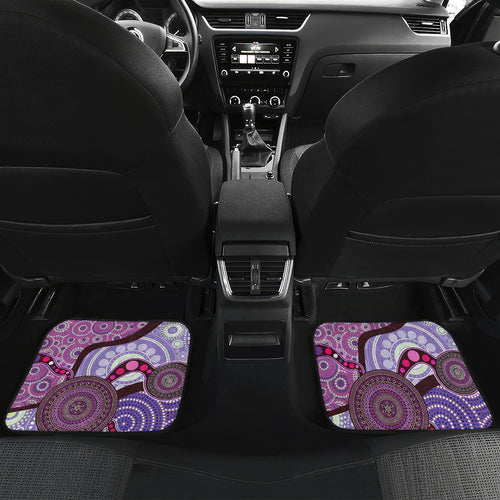 Personalised Australia NAIDOC 2024 Car Mats Keep the Fire Burning Hakea Flowers