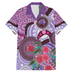 Personalised Australia NAIDOC 2024 Family Matching Mermaid Dress and Hawaiian Shirt Keep the Fire Burning Hakea Flowers