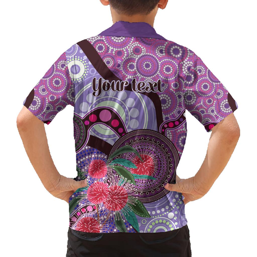 Personalised Australia NAIDOC 2024 Family Matching Summer Maxi Dress and Hawaiian Shirt Keep the Fire Burning Hakea Flowers