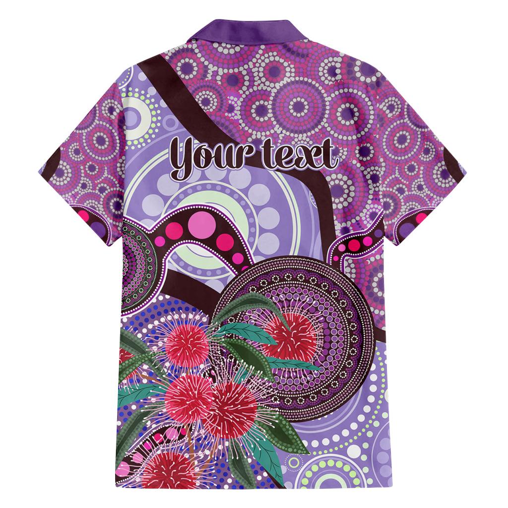 Personalised Australia NAIDOC 2024 Family Matching Summer Maxi Dress and Hawaiian Shirt Keep the Fire Burning Hakea Flowers