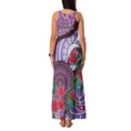 Personalised Australia NAIDOC 2024 Family Matching Tank Maxi Dress and Hawaiian Shirt Keep the Fire Burning Hakea Flowers