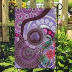 Personalised Australia NAIDOC 2024 Garden Flag Keep the Fire Burning Hakea Flowers