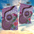 Personalised Australia NAIDOC 2024 Garden Flag Keep the Fire Burning Hakea Flowers