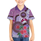 Personalised Australia NAIDOC 2024 Hawaiian Shirt Keep the Fire Burning Hakea Flowers