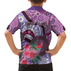 Personalised Australia NAIDOC 2024 Hawaiian Shirt Keep the Fire Burning Hakea Flowers