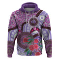 Personalised Australia NAIDOC 2024 Hoodie Keep the Fire Burning Hakea Flowers