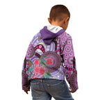 Personalised Australia NAIDOC 2024 Kid Hoodie Keep the Fire Burning Hakea Flowers