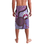 Personalised Australia NAIDOC 2024 Lavalava Keep the Fire Burning Hakea Flowers