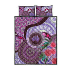 Personalised Australia NAIDOC 2024 Quilt Bed Set Keep the Fire Burning Hakea Flowers