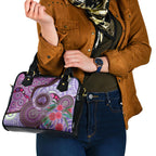 Personalised Australia NAIDOC 2024 Shoulder Handbag Keep the Fire Burning Hakea Flowers