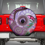 Personalised Australia NAIDOC 2024 Spare Tire Cover Keep the Fire Burning Hakea Flowers