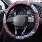 Personalised Australia NAIDOC 2024 Steering Wheel Cover Keep the Fire Burning Hakea Flowers