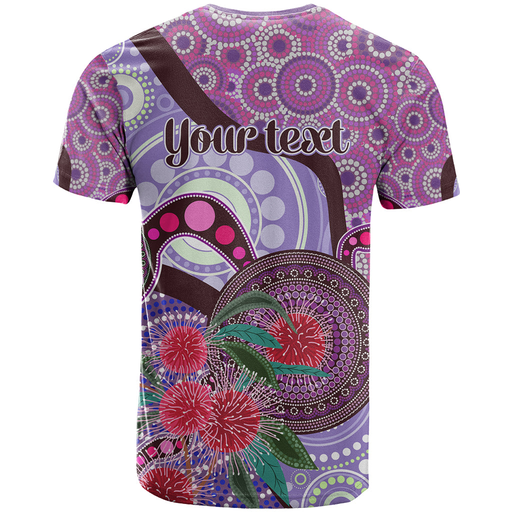 Personalised Australia NAIDOC 2024 T Shirt Keep the Fire Burning Hakea Flowers