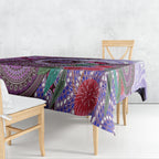 Personalised Australia NAIDOC 2024 Tablecloth Keep the Fire Burning Hakea Flowers
