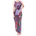Personalised Australia NAIDOC 2024 Tank Maxi Dress Keep the Fire Burning Hakea Flowers