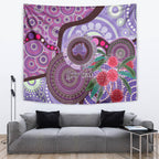 Personalised Australia NAIDOC 2024 Tapestry Keep the Fire Burning Hakea Flowers