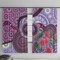 Personalised Australia NAIDOC 2024 Window Curtain Keep the Fire Burning Hakea Flowers