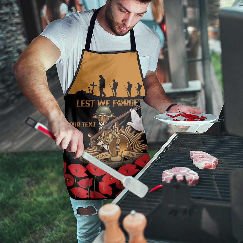 Australia ANZAC Day Personalised Apron Honouring The Animals That Served