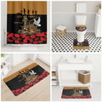 Australia ANZAC Day Personalised Bathroom Set Honouring The Animals That Served