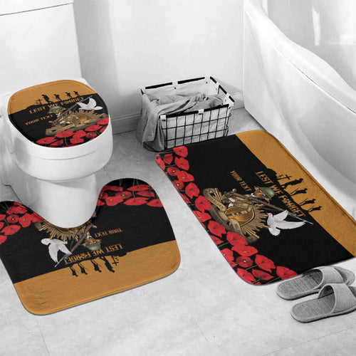 Australia ANZAC Day Personalised Bathroom Set Honouring The Animals That Served
