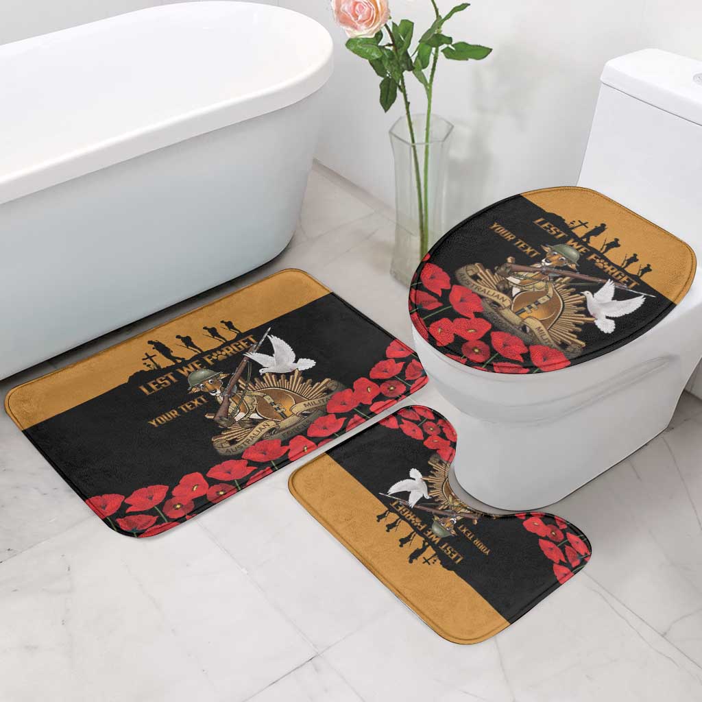 Australia ANZAC Day Personalised Bathroom Set Honouring The Animals That Served