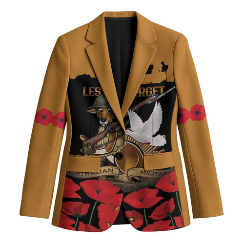 Australia ANZAC Day Personalised Blazer Honouring The Animals That Served