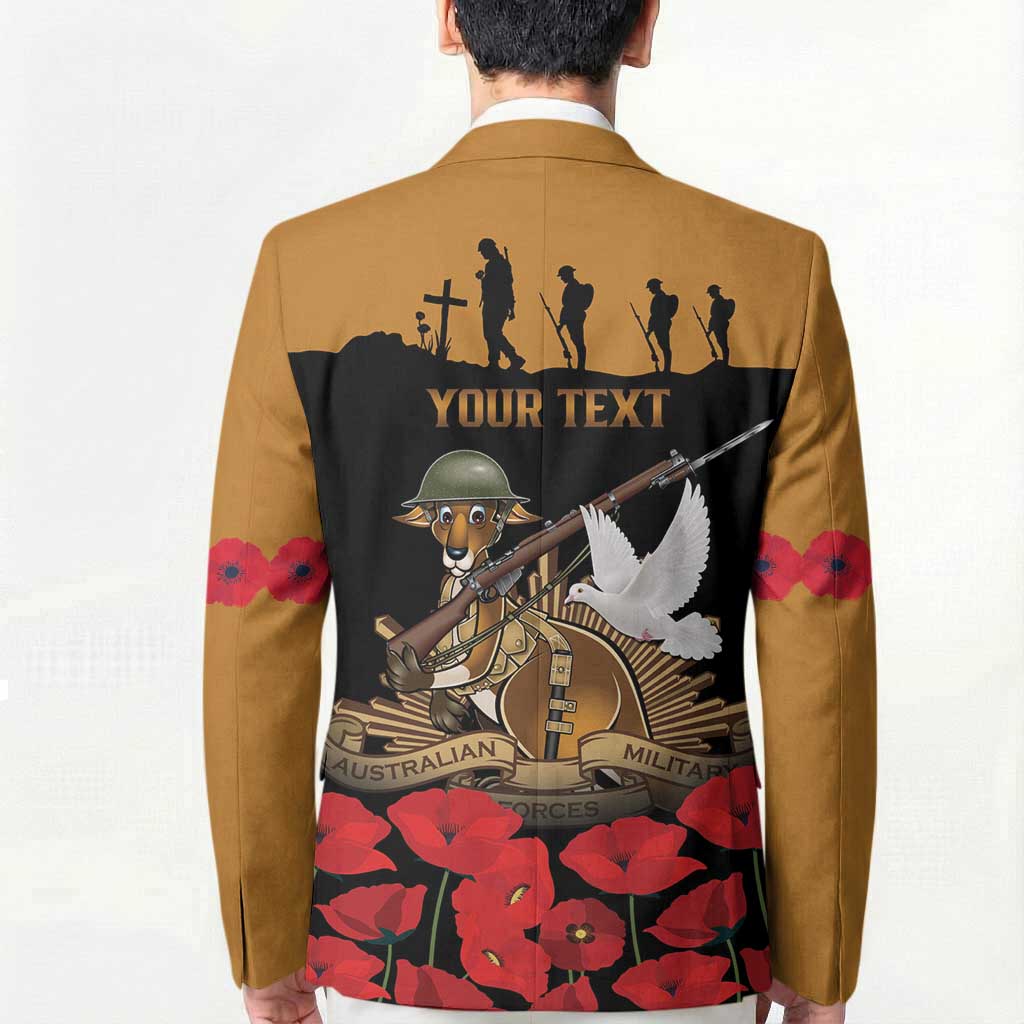 Australia ANZAC Day Personalised Blazer Honouring The Animals That Served