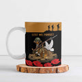 Australia ANZAC Day Personalised Ceramic Mug Honouring The Animals That Served