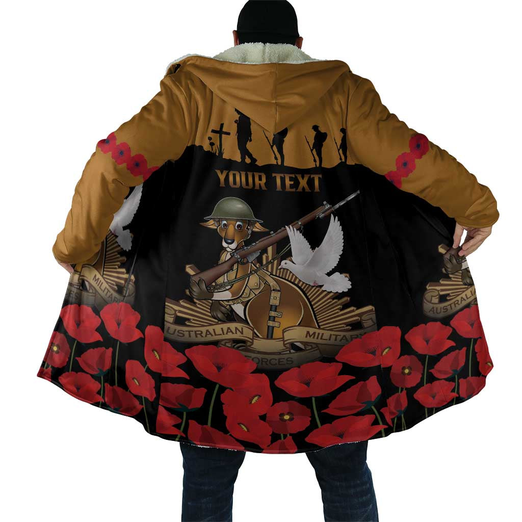 Australia ANZAC Day Personalised Cloak Honouring The Animals That Served