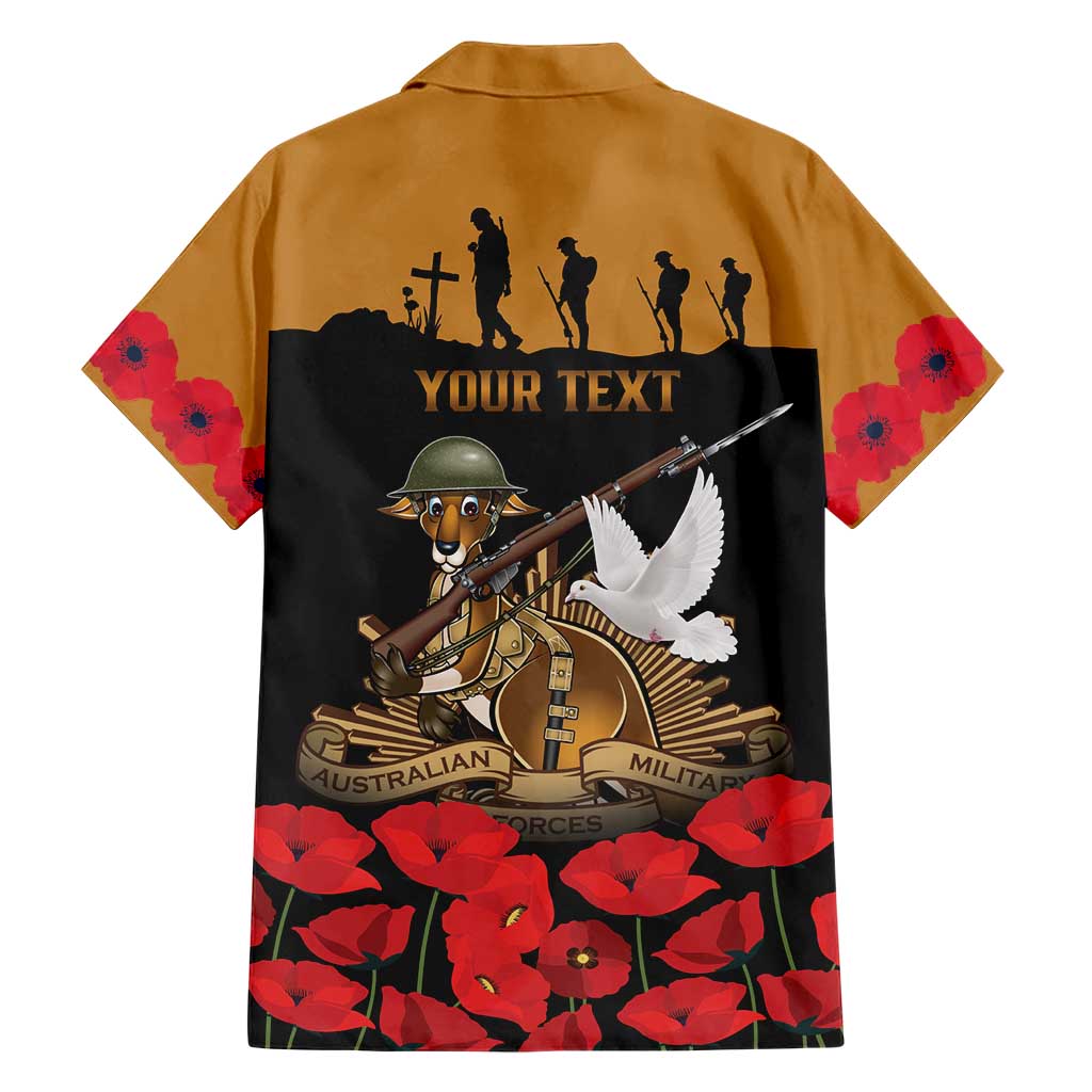 Australia ANZAC Day Personalised Hawaiian Shirt Honouring The Animals That Served