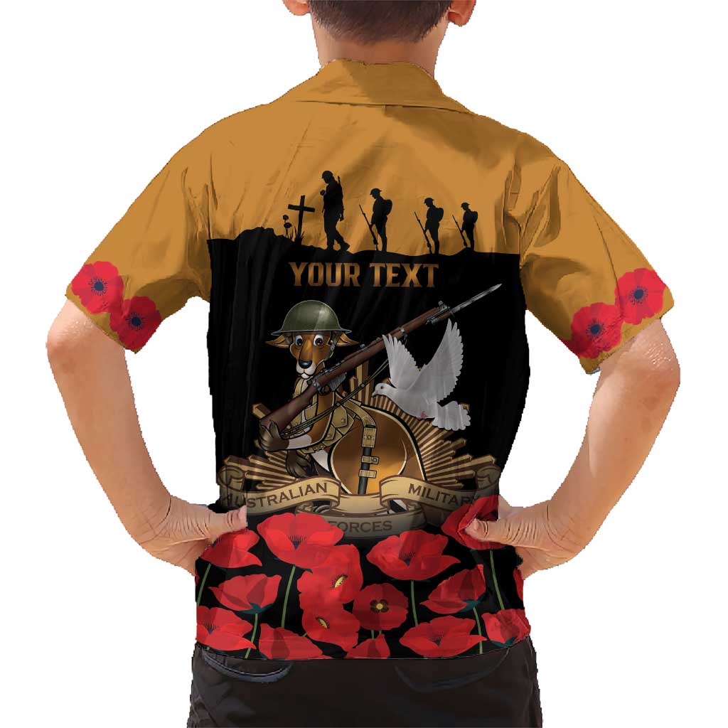 Australia ANZAC Day Personalised Hawaiian Shirt Honouring The Animals That Served